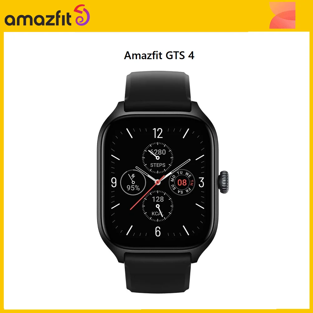 [Prima mondiale] Amazfit GTS 4 GTS4 Smartwatch Alexa 1.75 ''AMOLED Display 12 giorni di durata della batteria Smart watch per Andriod Ios Telef