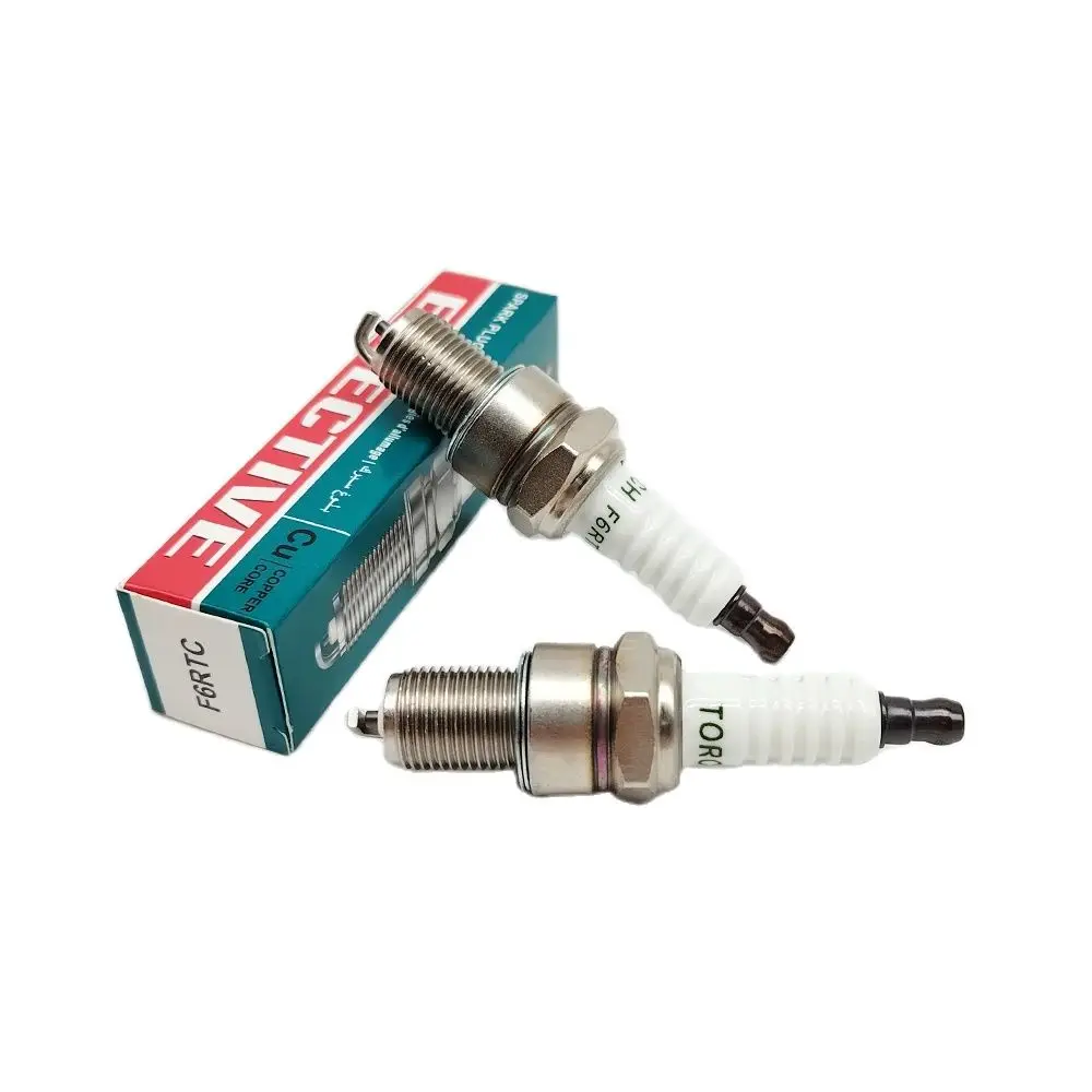 TORCH F6RTC Spark Plug NGK BPR6ES For Bosch WR6DC WR7DC for Champion RN9YC RN10YC Spark Plug,for Honda Gx160 Gx200 GX 270 Gx390