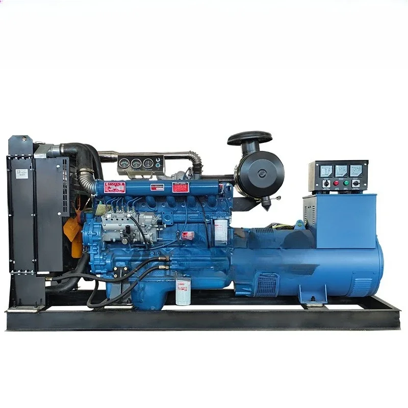 100Kw generator set, four-cylinder 100kW backup generator at the breeding site