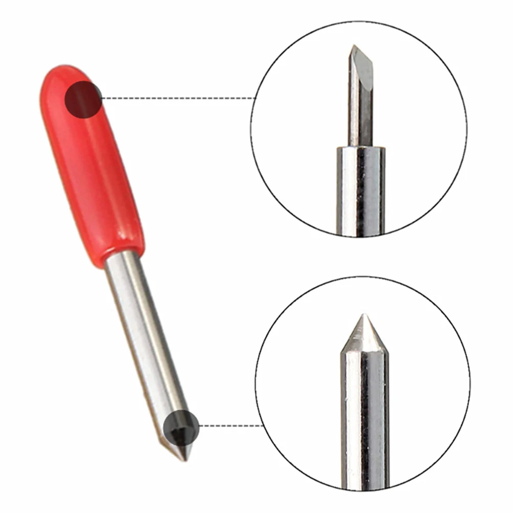 

25pcs Lettering Knife Accessories Blades Cutting Plotter Engraving Premium Tungsten Steel 30 45 60 Degree Universal
