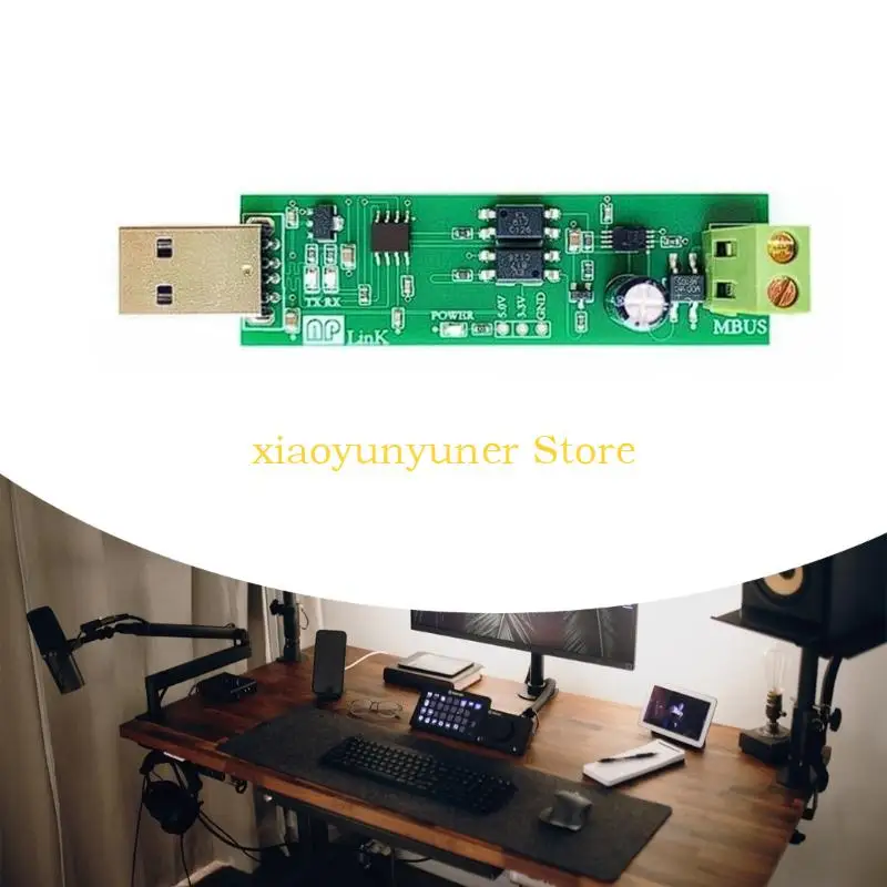 P9JB USB To MBUS Slave Module For Debugging With Isolated Circuit And Adjustable Bus Voltages