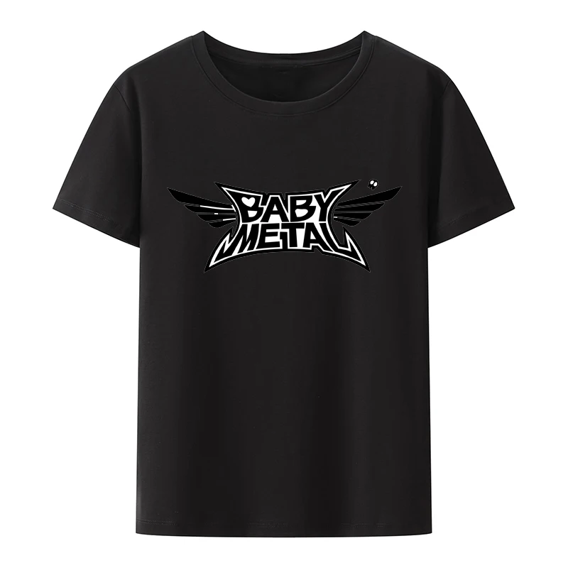 New Arrival BABYMETAL Heavy Metal Electroacoustic Band Tshirt Rock Band Men and Women Gift Leisure Street Hip-hop Fashion TShirt