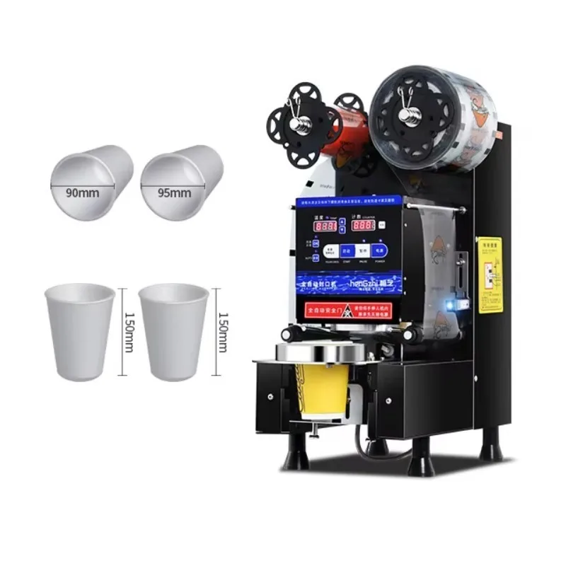 High Speed Cup Sealer Fully Automated Cup Sealing Machine for Beverage & Dairy Packaging