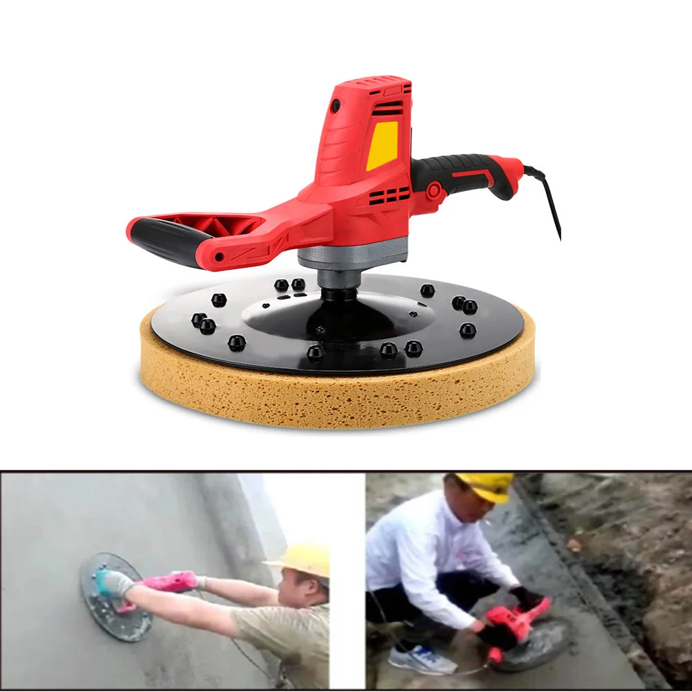 

220V Electric Concrete Epoxy Cement Mortar Trowel Masons Plastering Bucket Trowel Tool Wall Smoothing Polishing machine