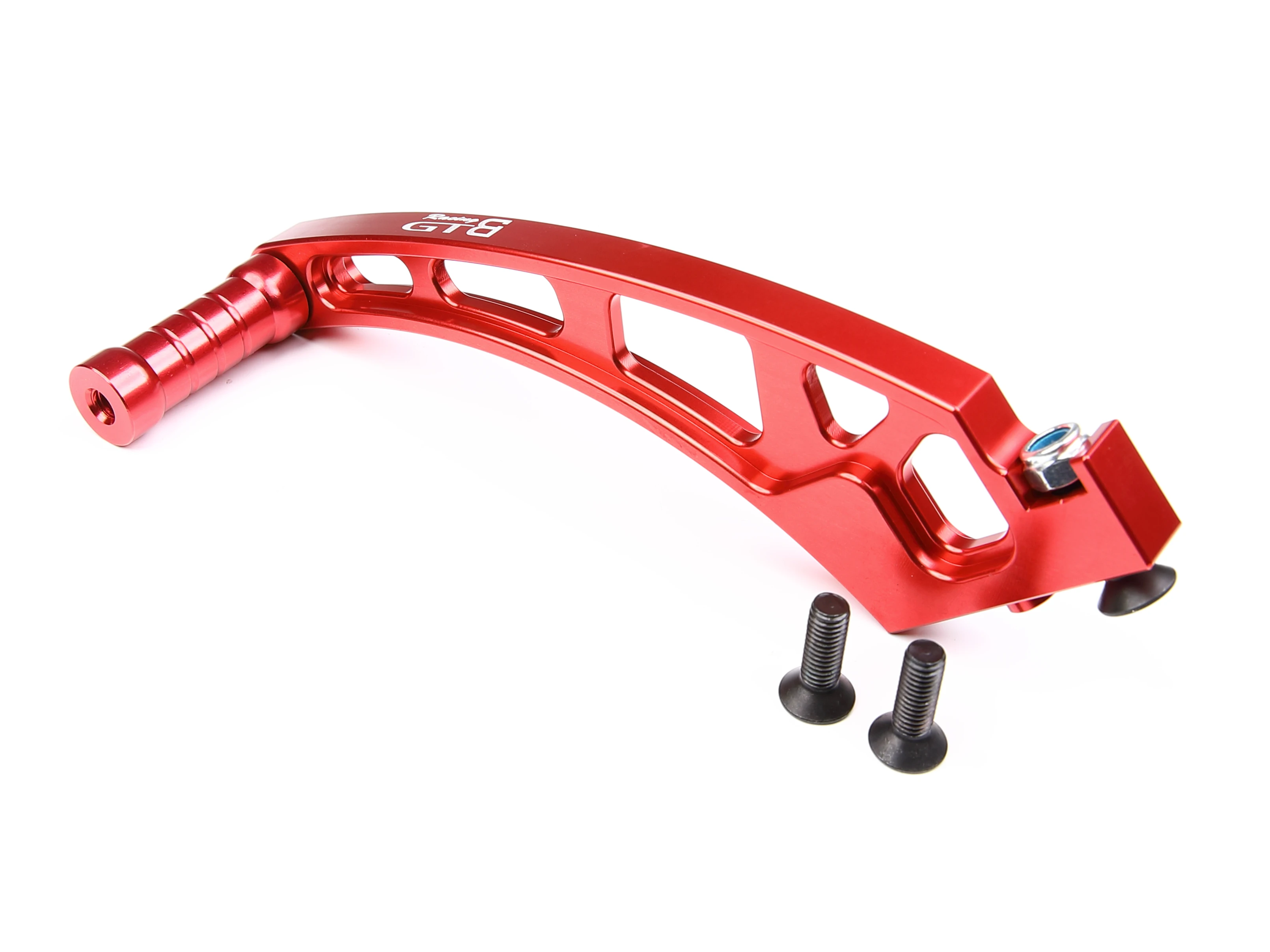 

GTBracing RC Car 1/5 LOSI DBXL DBXL-E Aluminum Rear Chassis Brace Arm Upgrade Parts (Silver / Red)