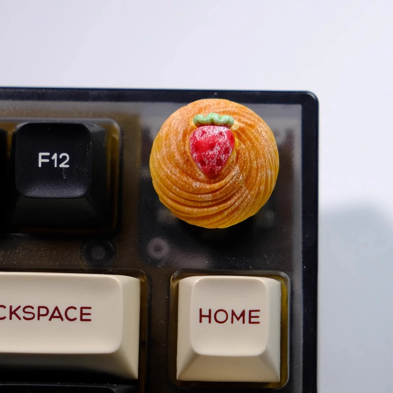 Personalized Customization Delicious Food Keycaps for HI75 Mechanical Keyboard Cartoon Artisan Keycaps