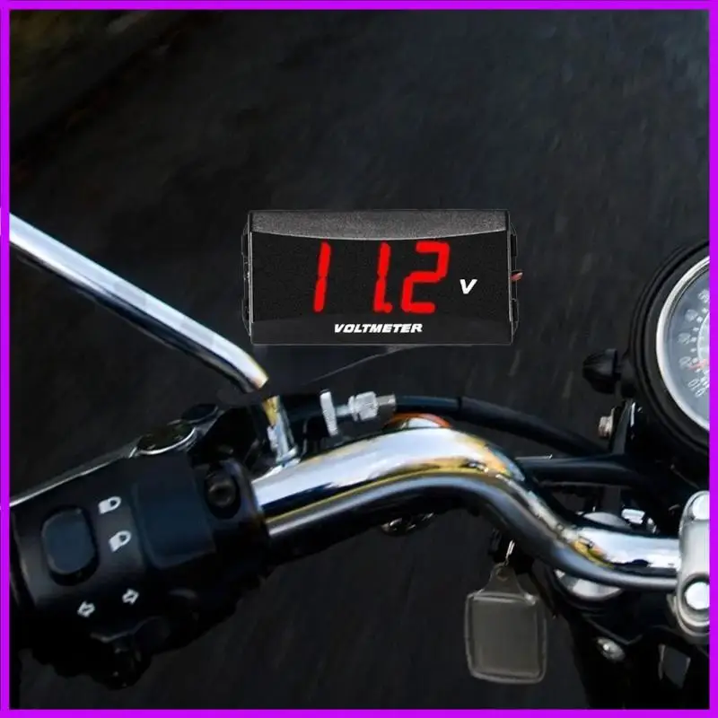 R9CC Meter Gauge DC12-80V LED Digital Voltmeter Battery Monitor