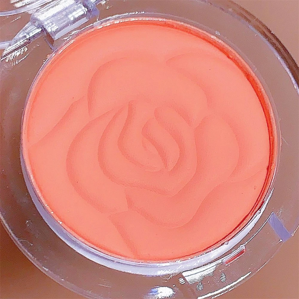 Face Blusher Fine Silky Powder Rose Blush Palette Female Makeup Cheek Rouge Natural Cheek Tint Blush 4 Color Cosmetics