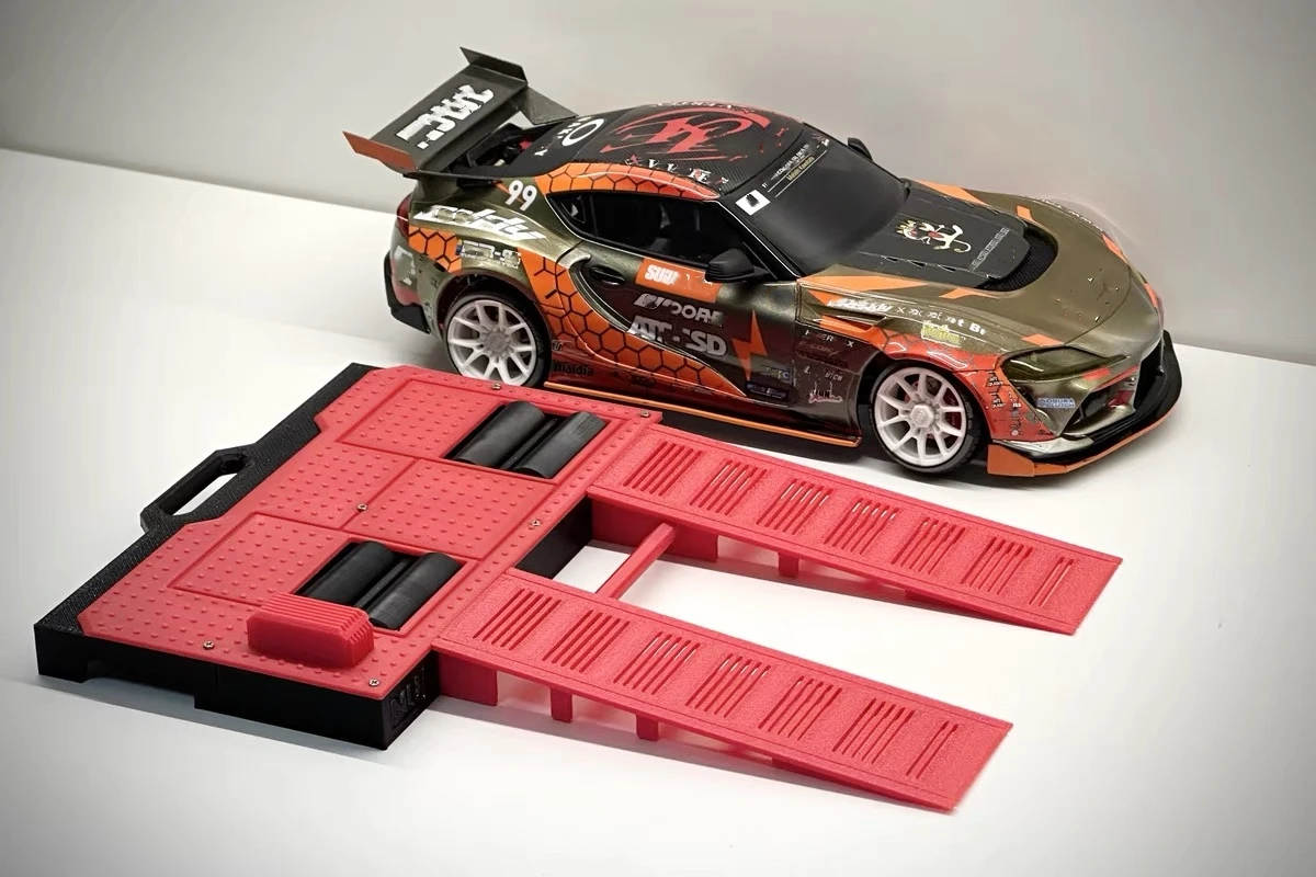 

1/28 1/24 RC Car scene horsepower machine Adjustable wheelbase 90mm-120mm