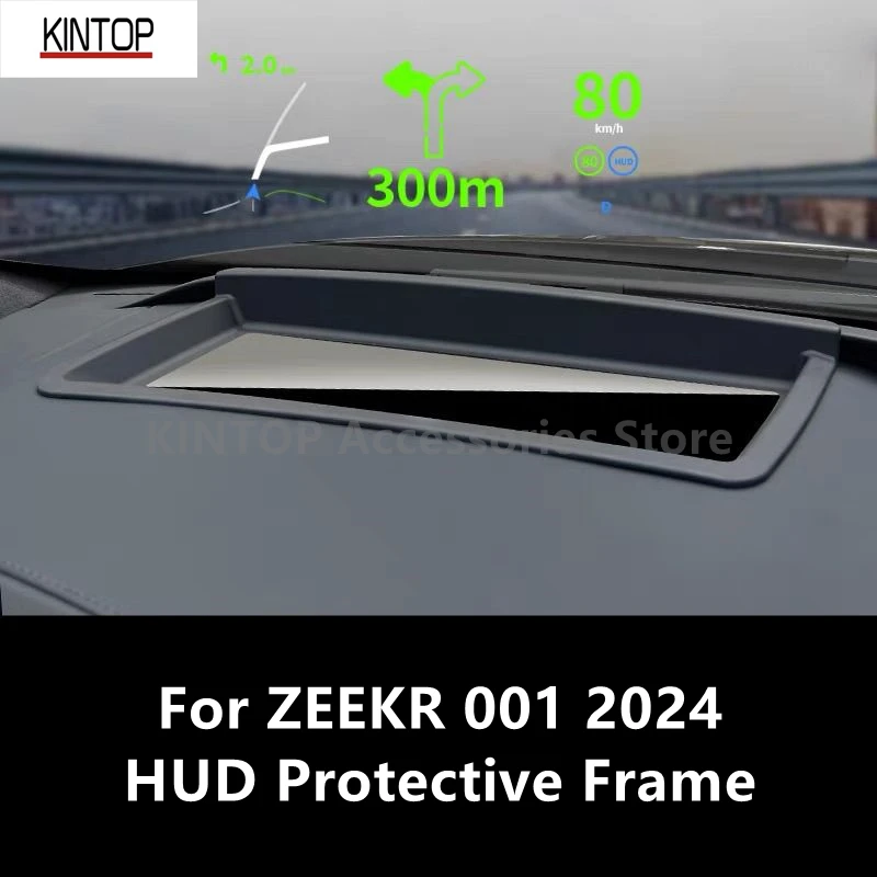 For ZEEKR 001 2024 HUD Protective Frame,Instrument Panel Interior Decoration Automotive Accessories Refit