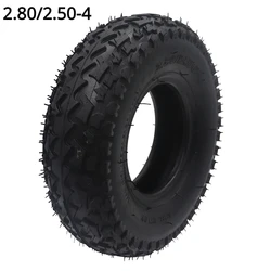 Off-road Tire 2.80/2.50-4 Outer Tyre Inner Tube Fits Gas /Electric Scooter ATV Elderly Mobility Scooter Wheelchair