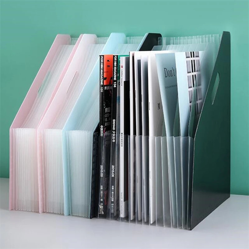 Vertical Organ Pack Examination Paper Storage and Sorting Multilayer File Folders Students with Classification Expansion Bag