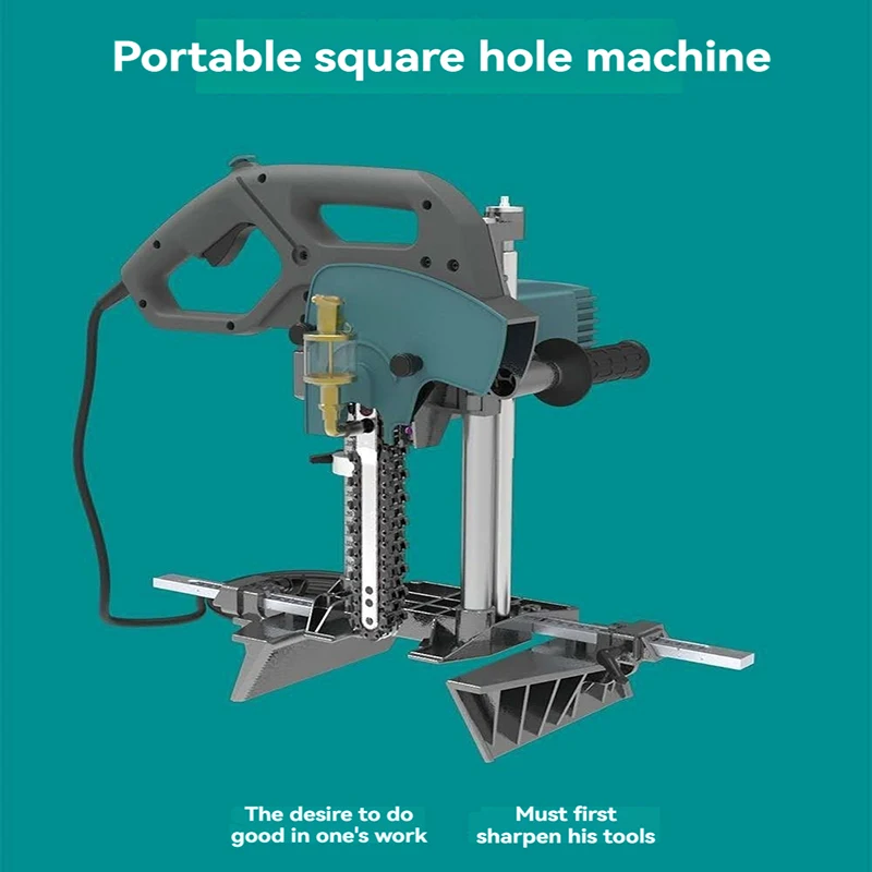 

CZM-150 Woodworking Portable Square Hole Machine Chain Saw Ancient Building Pavilion Punching Machine Wood Mortise Machine