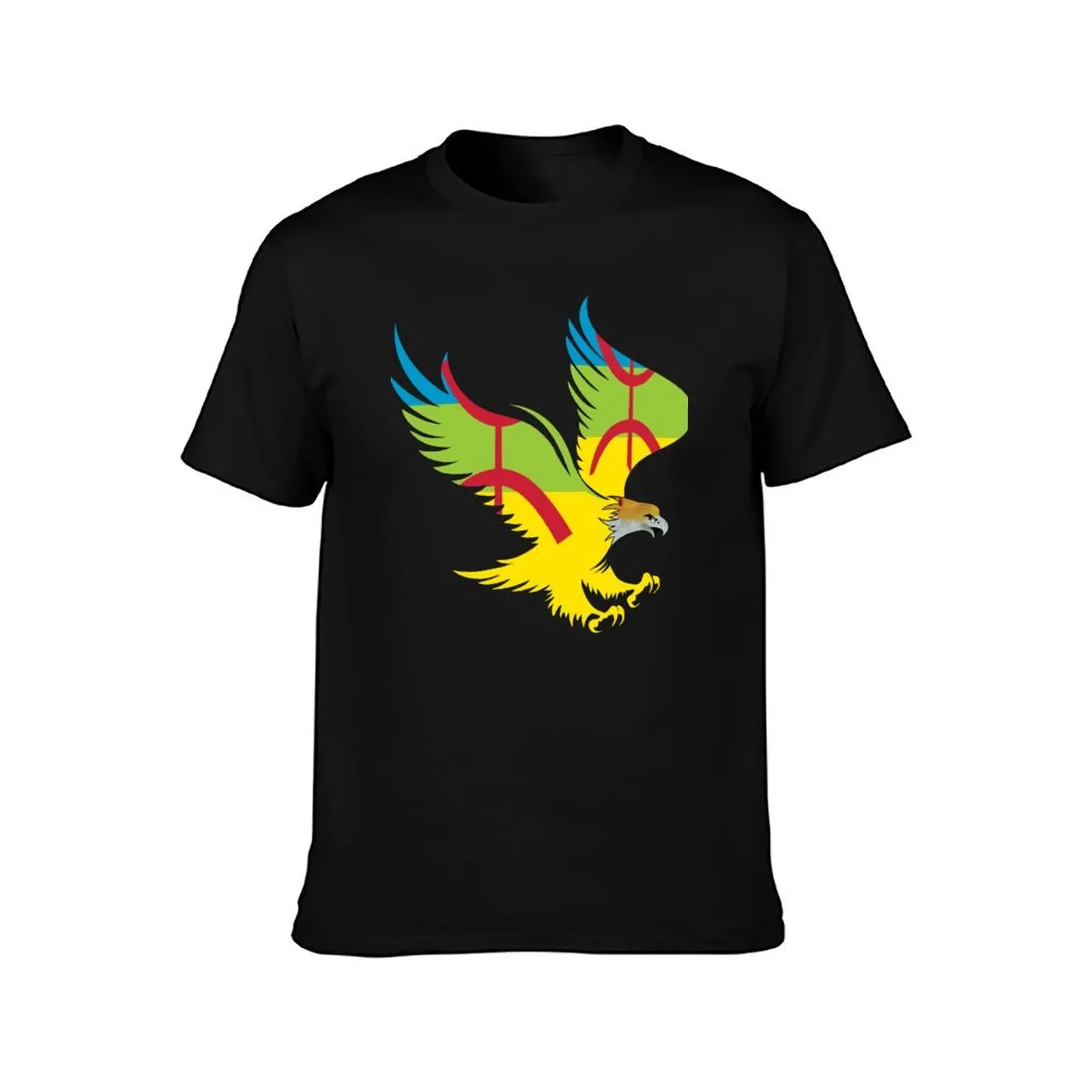 Amazigh Flag Eagle Soaring Patriotic T-Shirt man t shirt designer T-Shirt