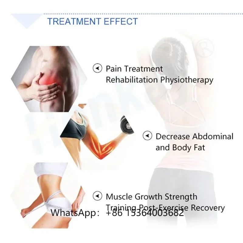 

Factory Supply Portable Maximum Output Current 35mA Ems Pain Relief Rehabilitation Physiotherapy Machine