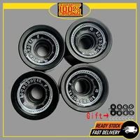 Ruedas para monopatín de surf terrestre talladas, ruedas para longboard de material pu, 69mm, 78A, 80A, muy elásticas y resistentes al desgaste, buena calidad