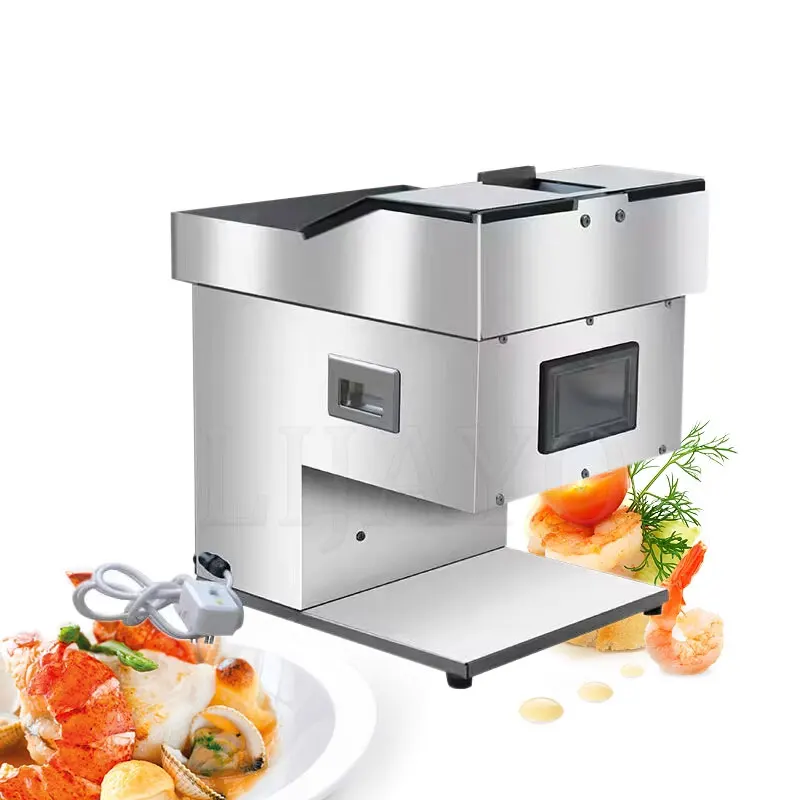 Sushi Shrimp Deveiner Commercial Prawn Cutter Automatic Shrimp Back Cutting Machine