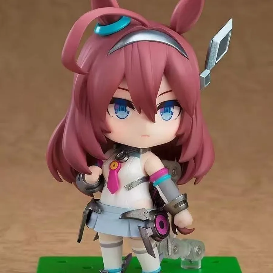 

Uma Musume Miho Bourbon Action Figure Model 10cm Chibi Version Anime Collection Toy for Fans Gift
