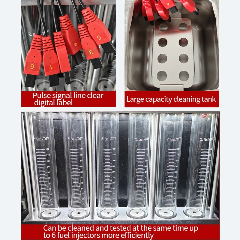 Tlf thinkcar original bico injetor de carro, limpador ultrassônico, teste gdi200, teste automático inteligente com base de dados