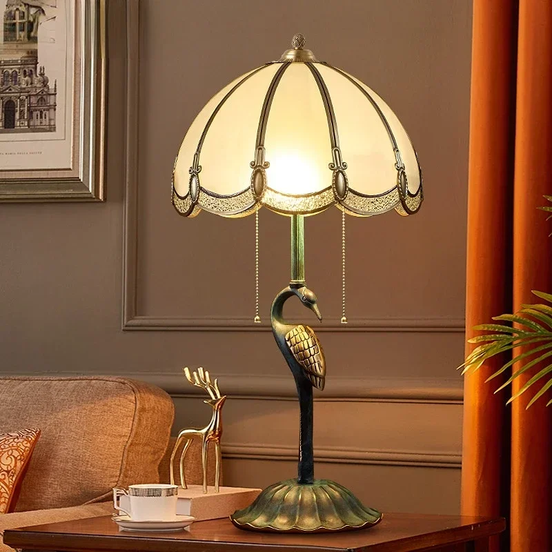 All Copper Bedside Table Lamp Decorative Table Lamp