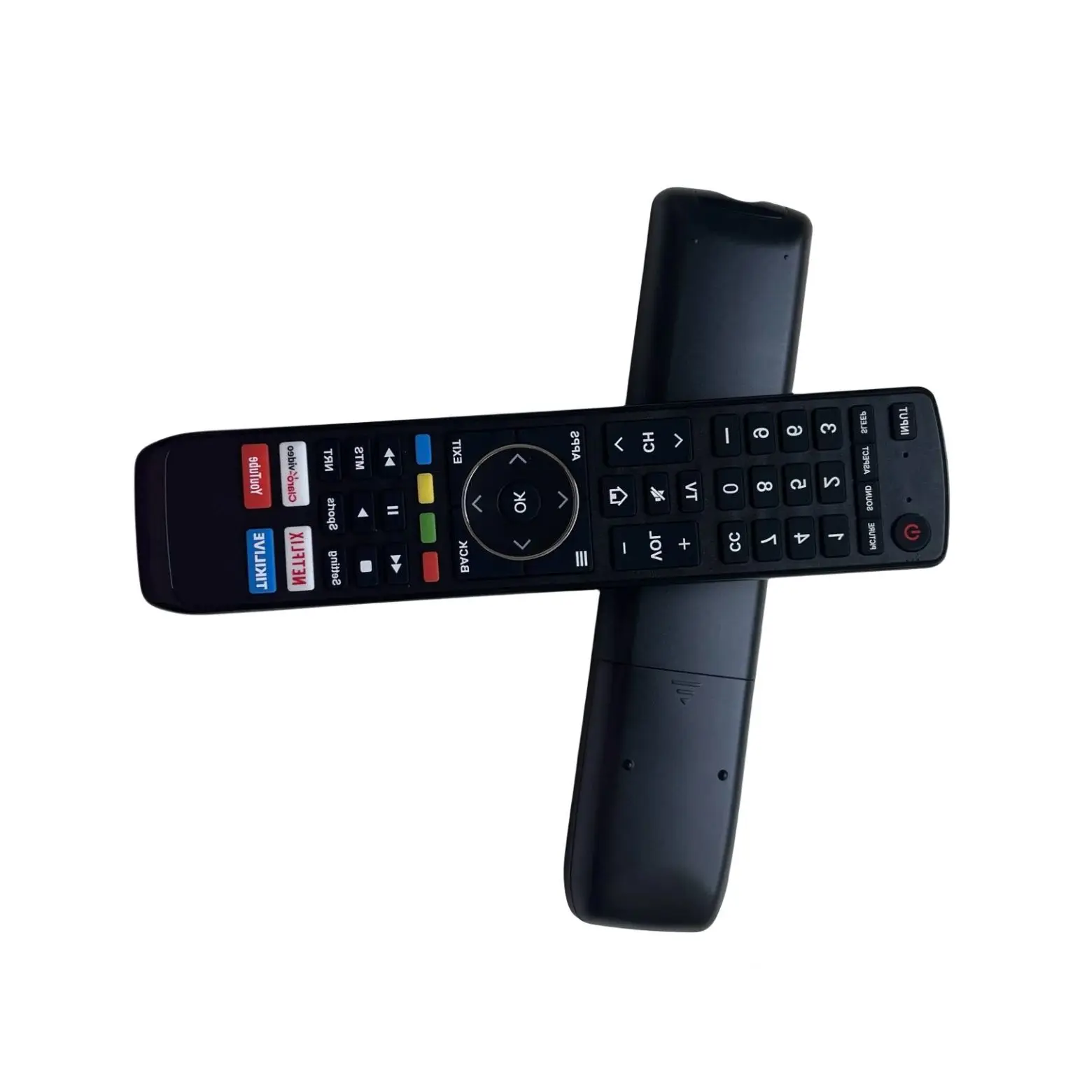 Control remoto para Sharp 43H6080E 43H6C 43H6D 43H6E 43H7050D 43H7608 43H8080E 43H8E 49H6020E 49H6030E 49H6040E 49H6050E 49H6070E