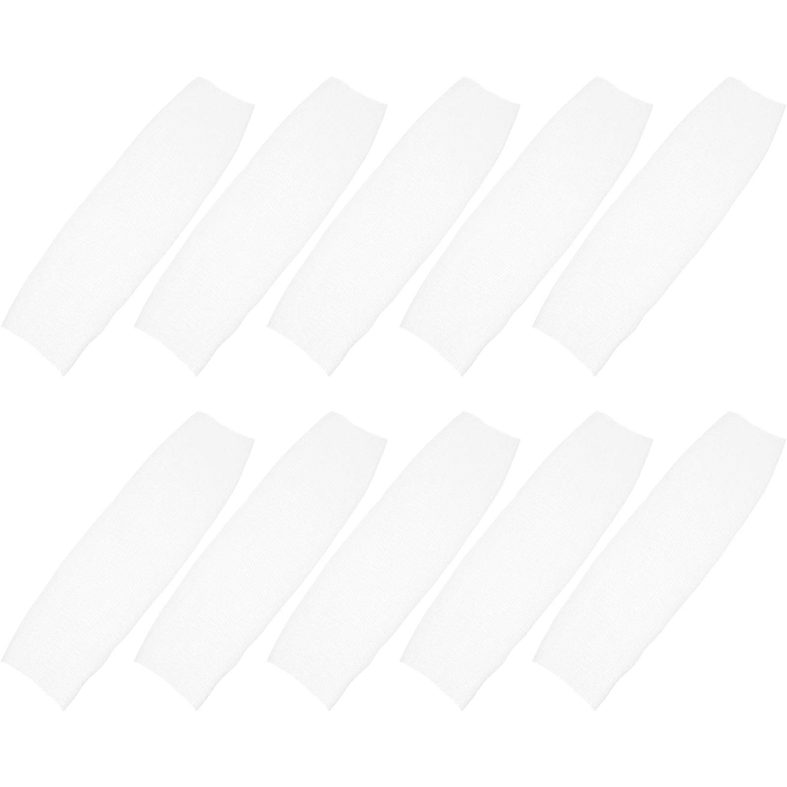 

100Pcs White Pe Mesh Bottle Protector Sleeves Shockproof Scratch Resistant Travel Protective Covers for Wine Beer Glass Bottles