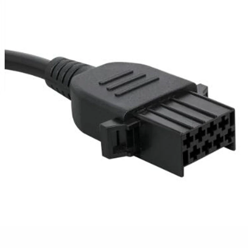 Diagnostic Tool Car Cable 8Pin to 16 Pin Cable for Volvo Vocom 88890306 Truck Heavy Duty OBD Adapter Connectors OBDII Scanner