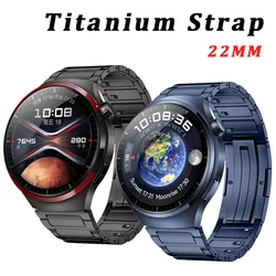 22mm Quick Release Titanium Band for Huawei Watch GT 4 46mm Band GT3 Pro Metal Bracelet for Samsung Galaxy Watch Gear S3 Correa
