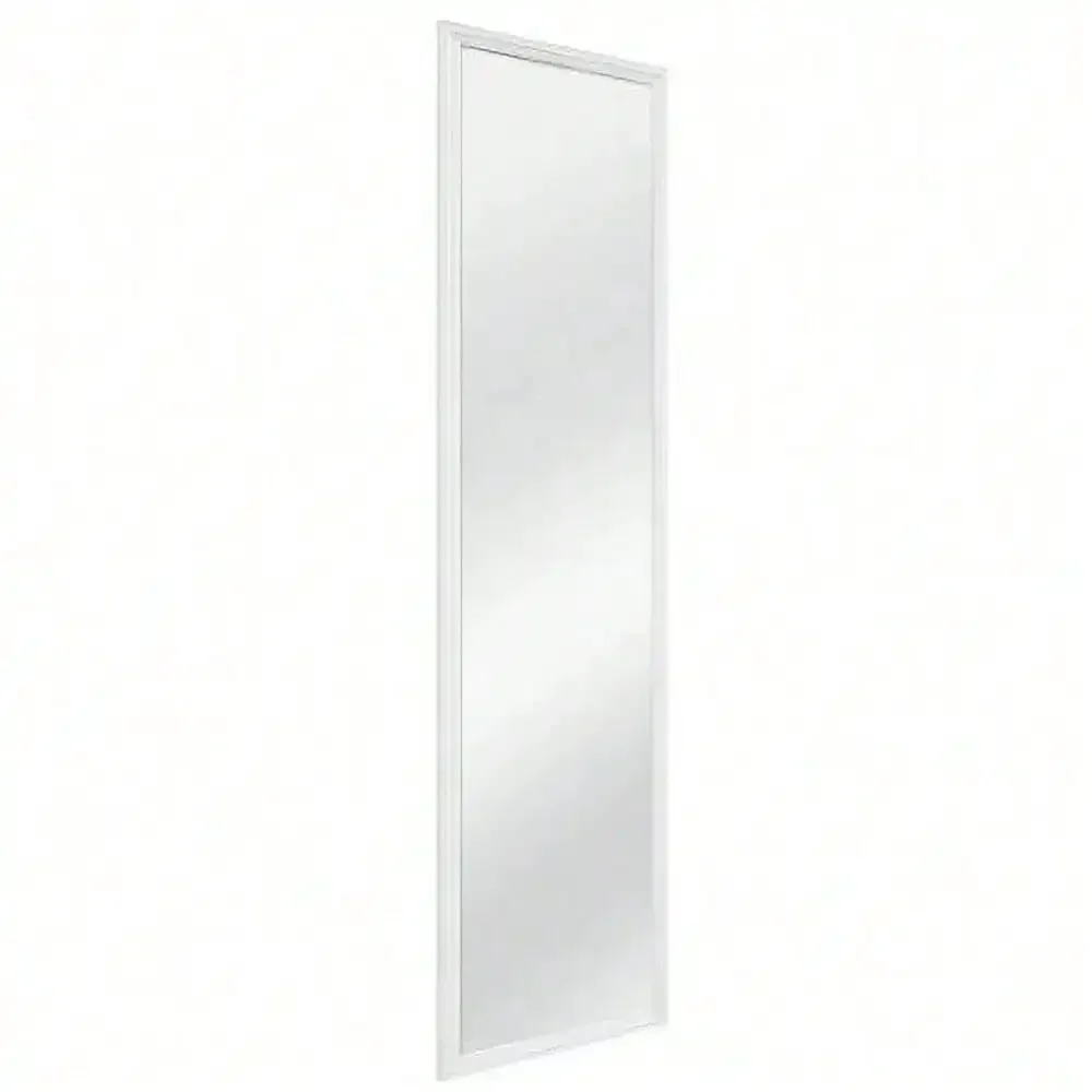 White Over-Door Mirror 3
