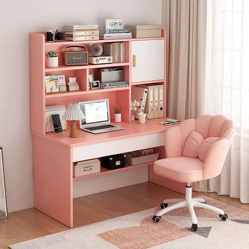 Student desk simple modern lifting study  home multifunctional writing bedroom economical table and chair set