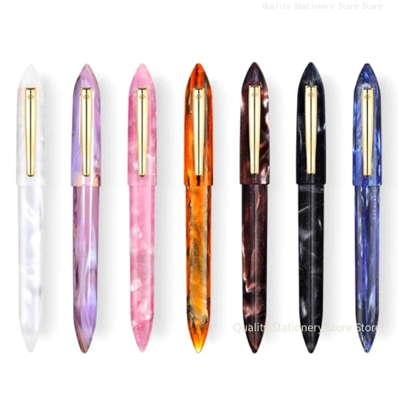 

RIIMOO 530 Mitu Series Fountain Pen Iridium Gold EF/F 0.38/0.5mm Nib Ink Pen High Quality Luxury Office Student Writing Gift