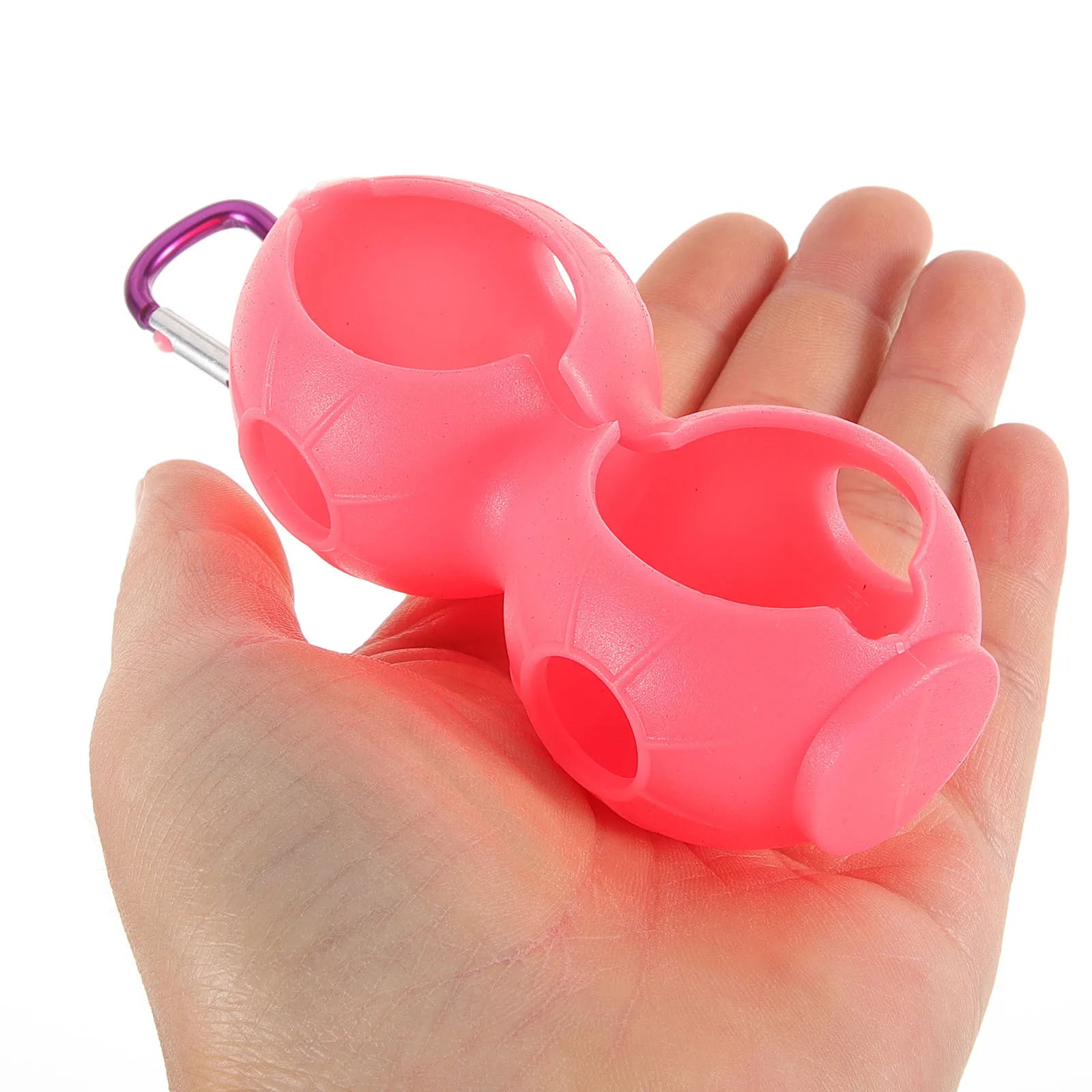 أكمام كرة جولف مرنة وآمنة وخفيفة الوزن وتصميم مدمج مثالي للحمل على الحزام أو حقيبة إكسسوارات الجولف