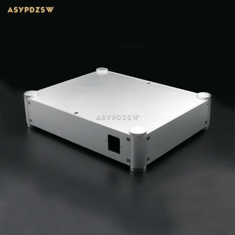 3206 Amplifier aluminum rounded chassis Preamplifier/DAC/Amp case Decoder/Tube amp enclosure box 320*76*250mm