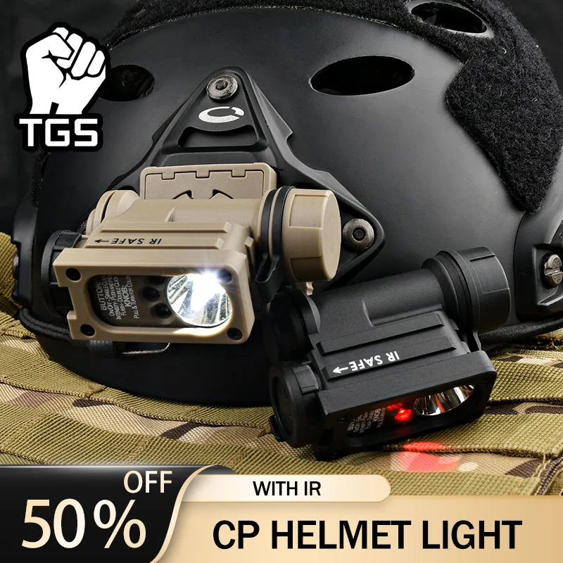 

WADSN Compact II portable rescue light with Headband, multifunctional IR function lighting flash signal light, helmet flashlight