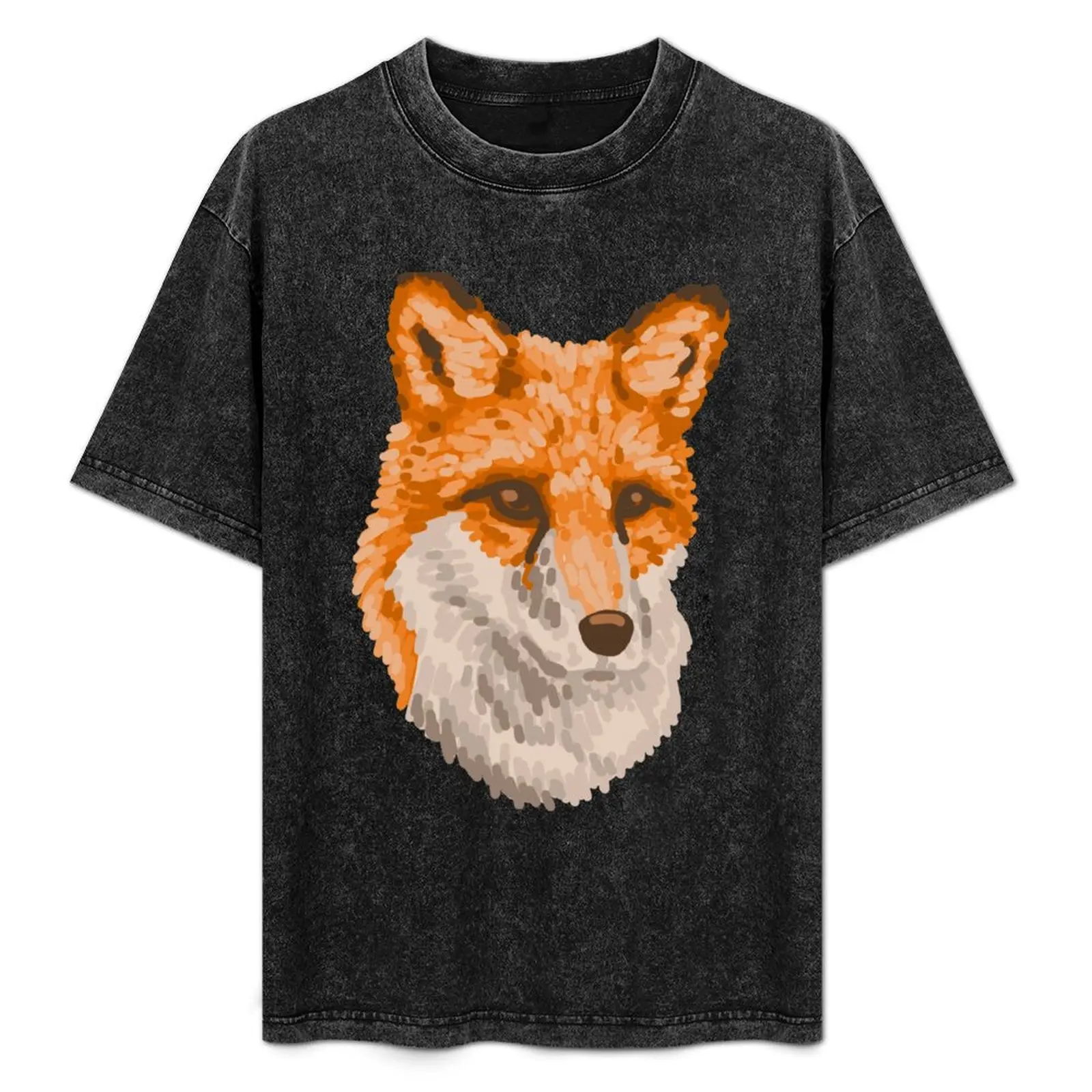 

Cartoon Fox T-Shirt Soft Cotton Print T-Shirt