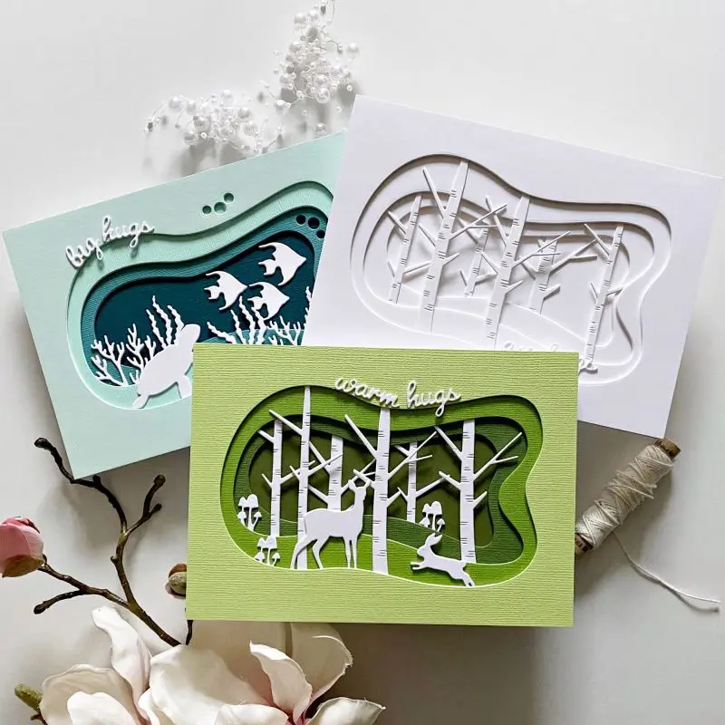 Oval letter frame Metal Cutting Dies Stencils For DIY Scrapbooking Decorative Embossing Handcraft Die Cutting Template DIY