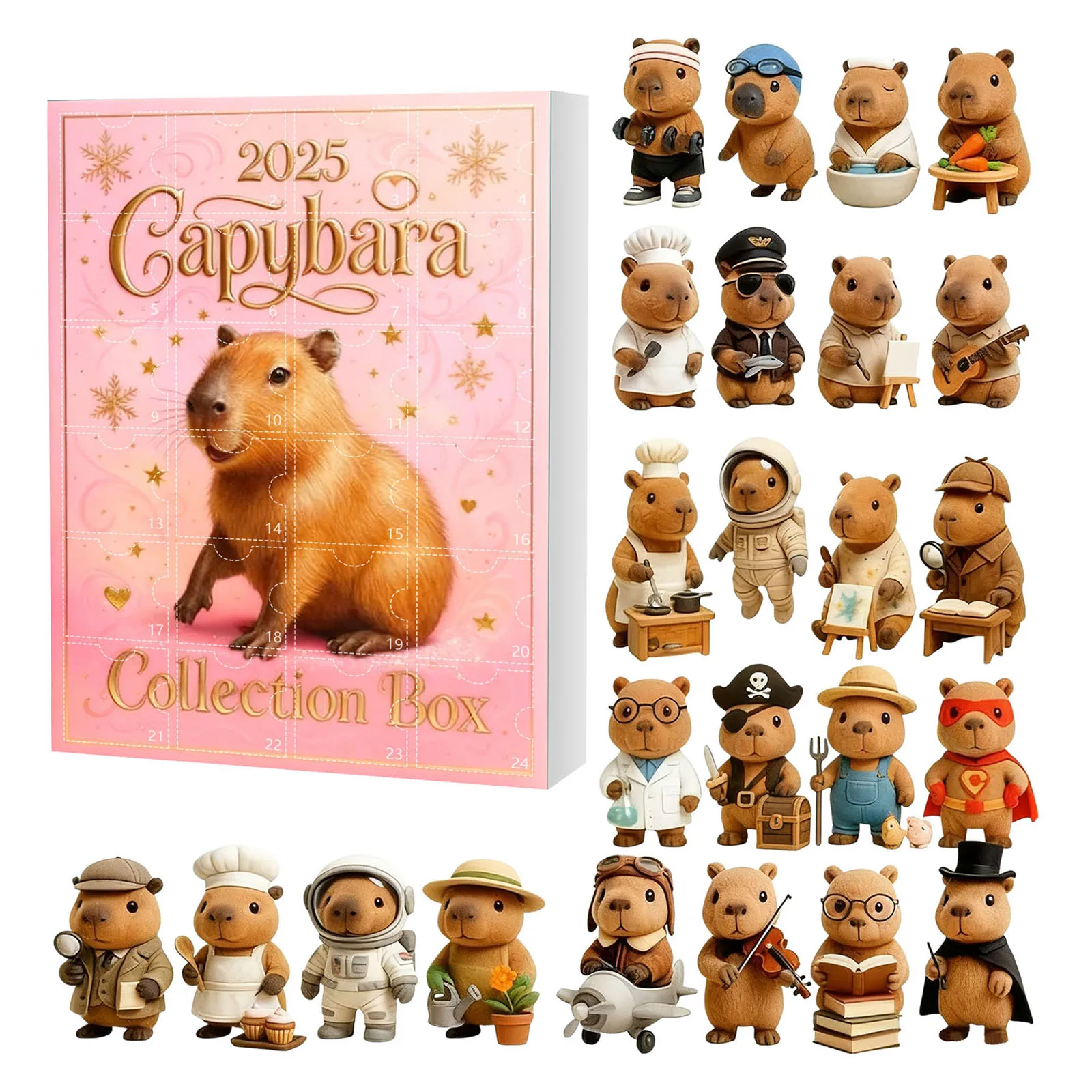 Luci artigianali alimentate a batteria con timer Calendario dell'Avvento Anatomia Ciondolo per il conto alla rovescia di Natale Timer da due minuti per spazzolare i denti