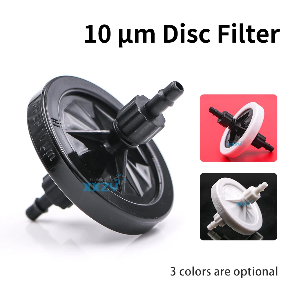 4PCs Eco Solvent UV Ink Filter for Polaris 512 Printhead Flora Gongzheng Human JHF UV Flatbed Printer Disc Filters 10um