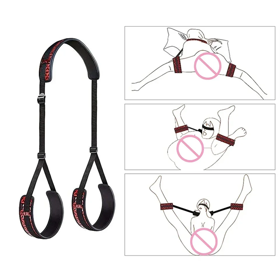 BDSM Bondage Set Bondage Handcuffs Objects Fetish Erotic Toys Kits Sex Toys Couples Wholesale Sex Bondage Game Collars Sex Shop