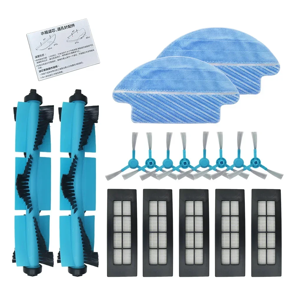 Cecotec Conga 3090 Series Vacuum Cleaner Parts Roller Brush Hepa Filter Water Tank with Mop Cloth
