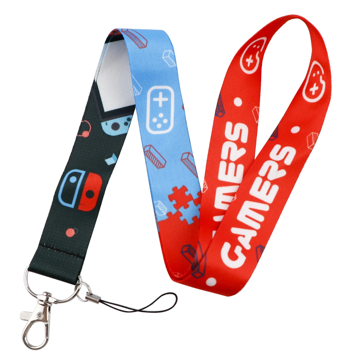 Game Cute Neck Strap Lanyard for Key ID Card Gym Cell Phone Straps USB Badge Holder DIY Neck Strap Hang Rope Lariat Lanyard