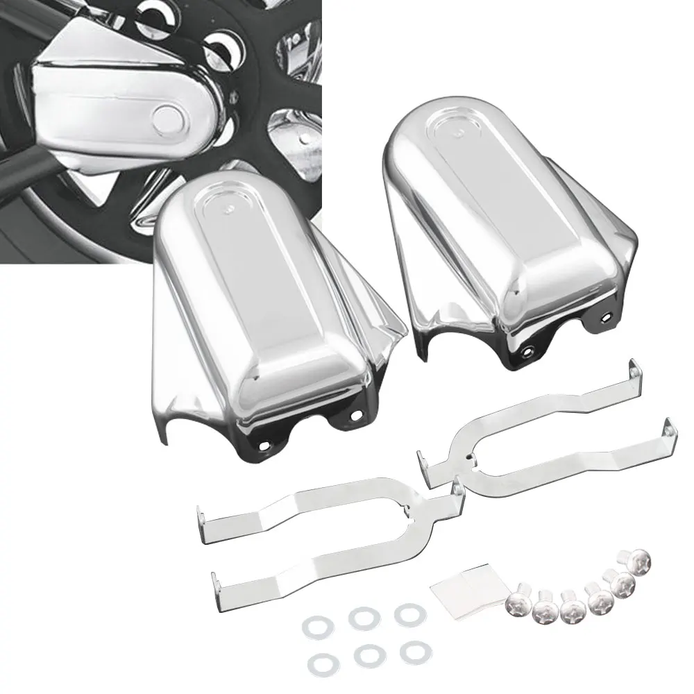 

1 Pair Rear axel Covers and Necessary Mounting Hardwares ABS Motorcycle Accessories Fit For Harley Softail models 2008-Later