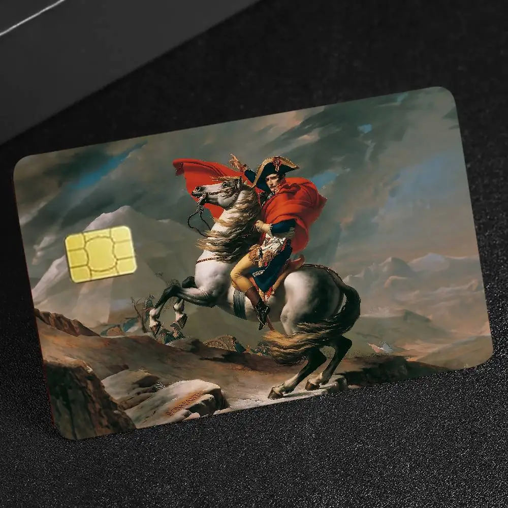 Napoleon Bonaparte Game Film Cover Sticker Case For Small Chip Credit Debit Card Front Side