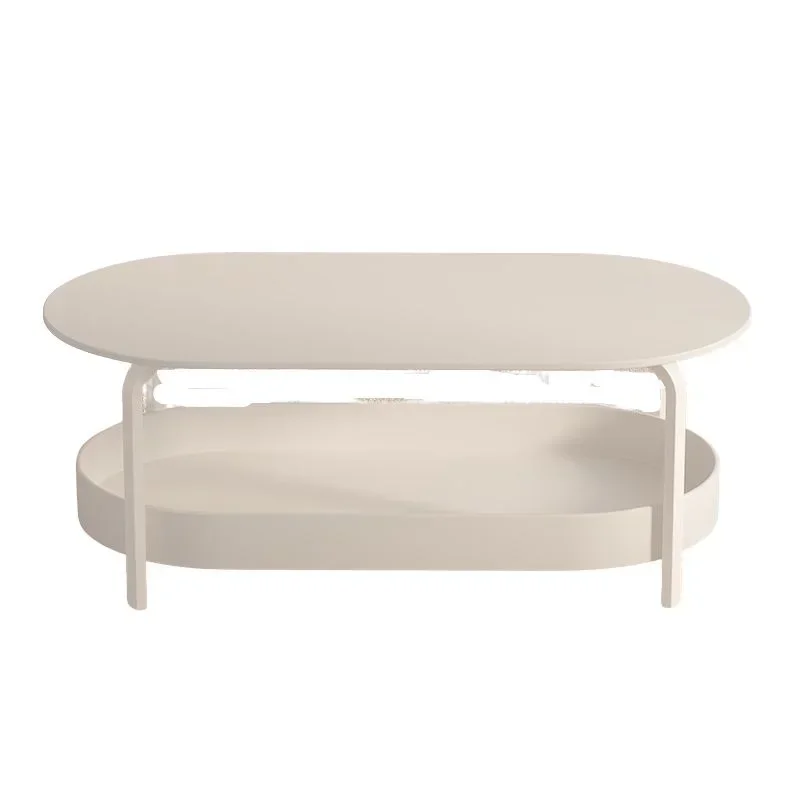 Nordic Minimalist Unique Coffee Table Modern Oval Dressing Bedroom Side Table Iving Room Outdoor Muebles Hogar Home Furniture image 2