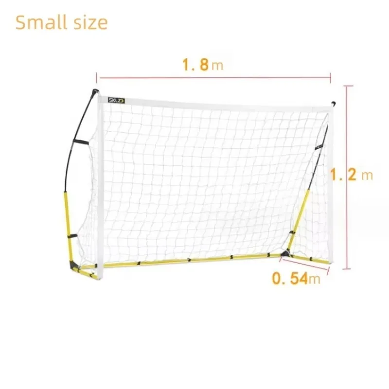 2026 Foldable Pop-up Mini Soccer Goal Target Net Kids Football Training Gear