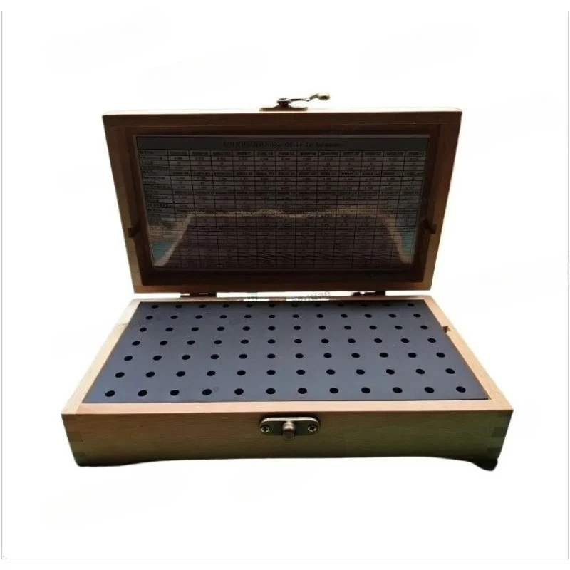 Mortise and Tenon Structure Beech Box Clock Milling Cutter Box, Just The Box!!!