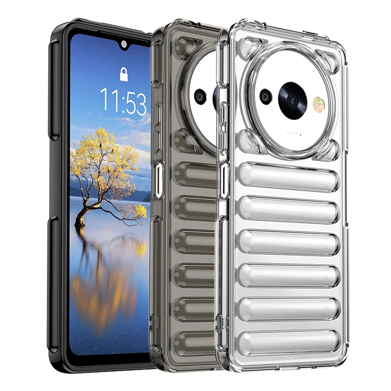 For Xiaomi Poco C61 Case For Xiaomi Poco C61 Shockproof Anti-drop Three-dimensional Capsule Cover Case For Xiaomi Poco C61