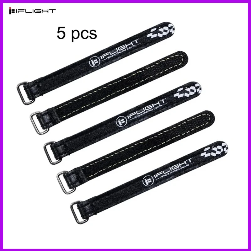 5 uds 10X100mm/10X130mm iFlight cinta adhesiva mágica Nylon Lipo correa de batería cinturón reutilizable Cable Tie Wrap para batería FPV RC