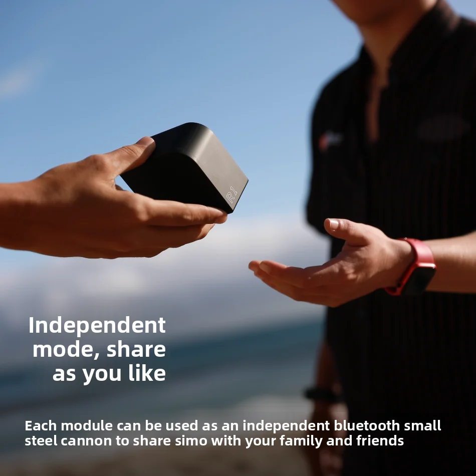 Pangissimo SIMO 2 1/4 Surround Sound Outdoor Speaker Wireless Bluetooth Portable Module Speaker