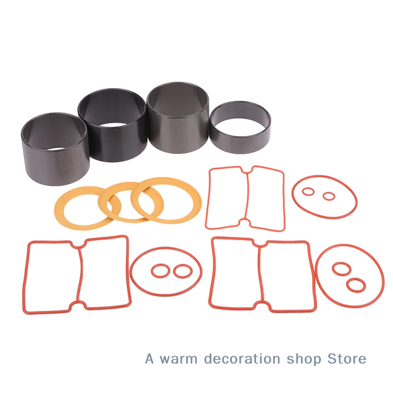 1 Pc/1 Set Oil Free Cylinder Sleeve And Piston Ring Gasket For Mute Air 550W 750W 1100W 1500W Air Compressor Accessories